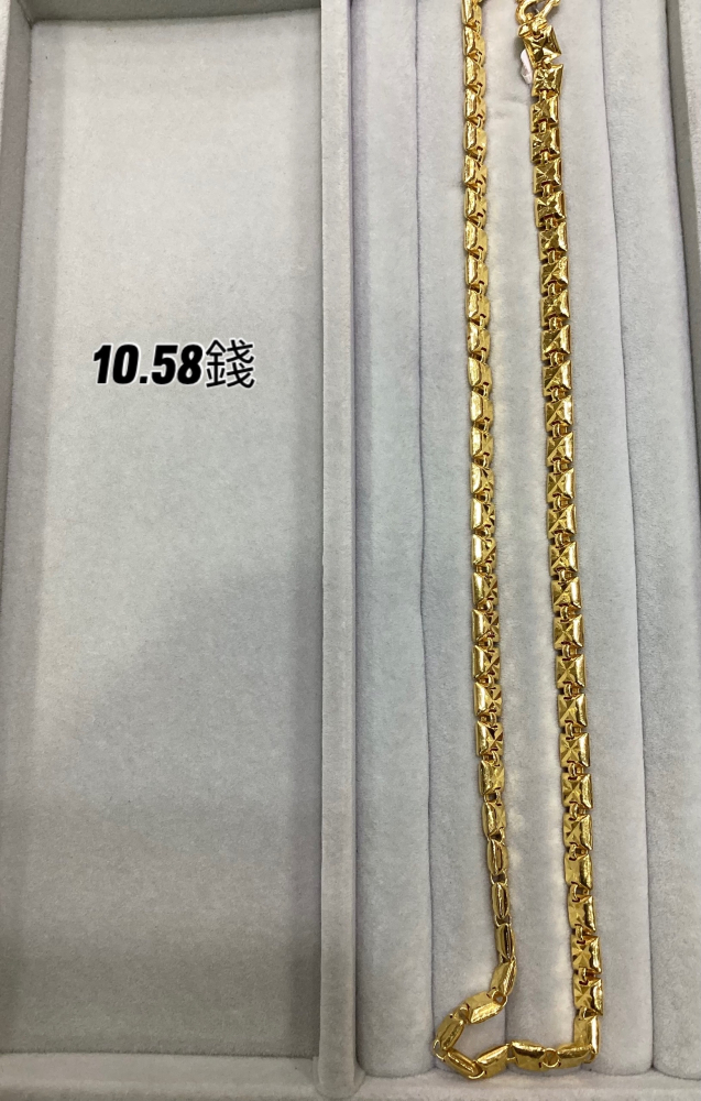 黃金豆腐女項鍊