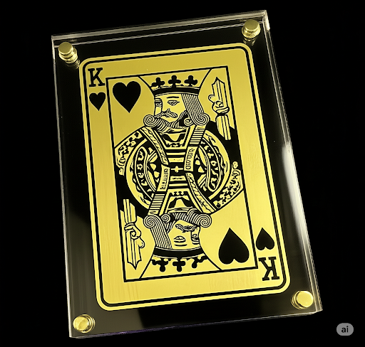 客制金飾 撲克牌